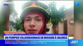 "Le niveau de l'eau descend très lentement": un secouriste villeurbannais en mission à Valence