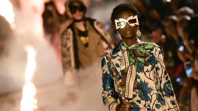Le défilé croisière 2019 de Gucci  