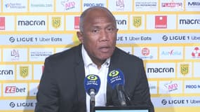 Nantes 4-1 Brest : "Je suis heureux" Antoine Kombouaré veut rester concentré après la victoire