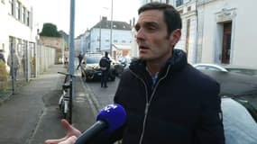Ugo Pezzetta, maire de La Ferté-sous-Jouarre, au micro de BFMTV le 14 mars 2024.