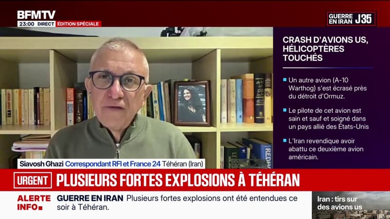 Guerre au Moyen-Orient: plusieurs fortes explosions àTéhéran