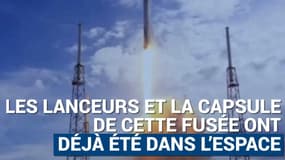 SpaceX envoie une fusée recyclée pour ravitailler l’ISS