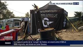 Calais: la "jungle" est devenue la troisième ville du Calaisis