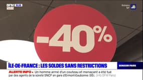 Hauts-de-Seine: les soldes d'été ont démarré ce mercredi à La Défense