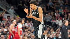 Victor Wembanyama a inscrit 50 points lors de la victoire de San Antonio contre Washington, le 13 novembre 2024