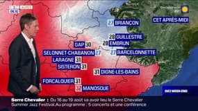 Météo Alpes du Sud: du soleil attendu ce samedi, 27°C à Briançon et 32°C à Manosque