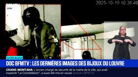 DOCUMENT BFMTV - Les dernières images des bijoux du Louvre dans un garage d'Aubervilliers, une heure seulement après le casse