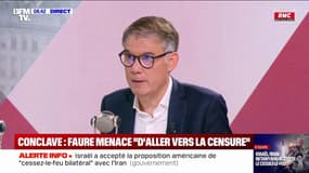 Olivier Faure estime que les Socialistes sont "les seuls" à pouvoir prendre l'initiative d'une censure du gouvernement