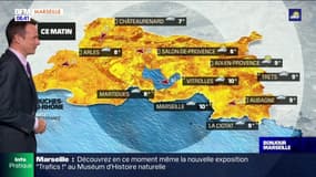 Météo Provence: un lundi nuageux, jusqu'à 17°C à Marseille