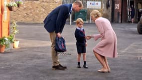 Le prince George a fait sa rentrée à l'école
