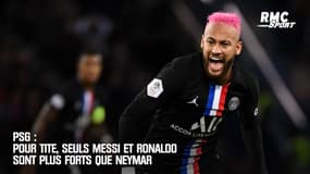 PSG : Pour Tite, seuls Messi et Ronaldo sont plus forts que Neymar