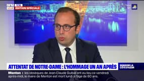 Attentat de Notre-Dame: Anthony Borré, premier adjoint au maire de Nice, revient sur l'organisation de l'hommage "sobre et émouvant"