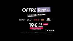 L'offre Rat+ de Canal+ est l'abonnement fou hyper rentable en ce moment
