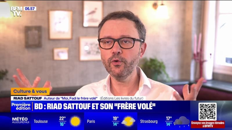 "Moi, Fadi, le frère volé": Riad Sattouf raconte l’histoire de son frère dans son nouveau livre