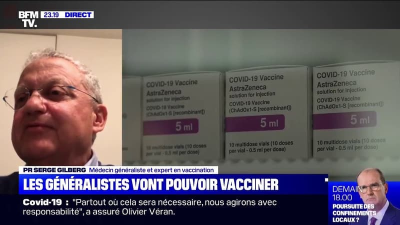 Pr Gilberg sur les vaccins: "Ce qui nous surprend, c'est que les résultats dans la vraie vie sont meilleurs que dans les études"