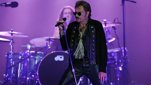 Johnny Hallyday, le 14 juillet 2015