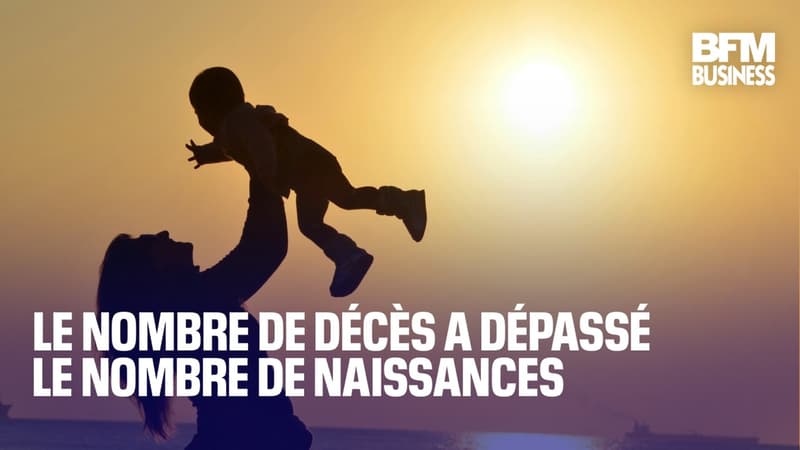 Le nombre de décès a dépassé le nombre de naissances