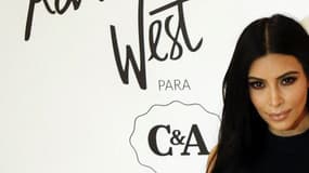 Kim Kardashian à Sao Paulo le lundi 11 mai afin de promouvoir sa ligne de vêtements pour C&A.