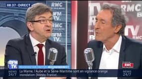 Pour Jean-Luc Mélenchon, Marlène Schiappa "a eu raison" de s'exprimer sur l'affaire Alexia Daval