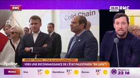 État palestinien: une "reconnaissance réciproque par plusieurs" souhaitée par Emmanuel Macron