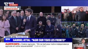 Gabriel Attal aux agriculteurs: "Partout en France, les préfets vont réunir les représentants des agriculteurs pour regarder ce que l'on peut simplifier"