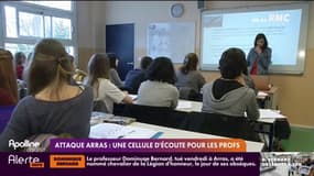 Attaque Arras: une cellule d'écoute pour les profs