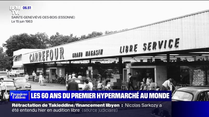 Il y a 60 ans, le premier hypermarché au monde ouvrait à 30km de Paris