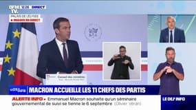 Référendum: "Le président l'a dit, aucune porte n'est fermée", rapporte Olivier Véran