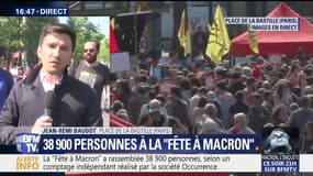 "La fête à Macron": 38.900 participants à Paris selon un comptage indépendant
