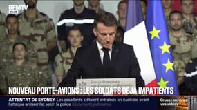 Nouveau porte-avions français: les soldats déjà impatients