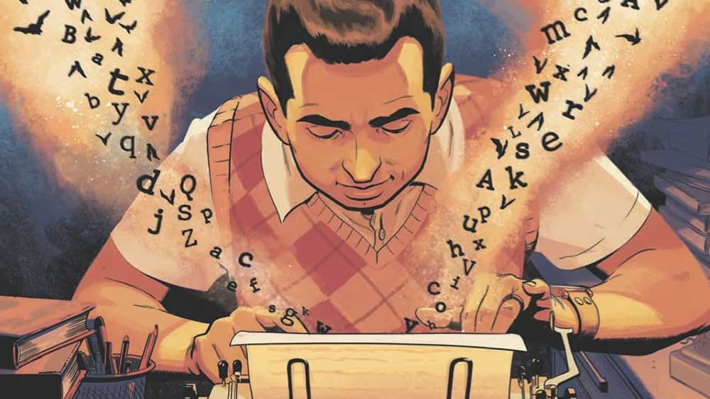 Détail de la couverture de "Bill Finger, dans l’ombre du mythe"