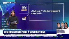 BFM Business avec vous : Quel changement sur le télétravail à partir de ce mardi ? - 02/02