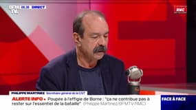 Martinez : "Elisabeth Borne m'a appelé hier soir"