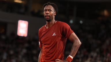 Gaël Monfils à Roland-Garros le 29 mai 2025