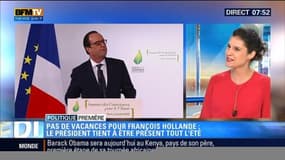 Le mot "vacances" fait peur à François Hollande – 24/07