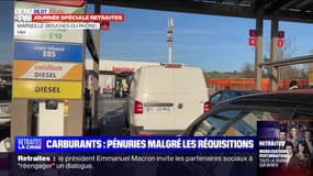 Carburants: les pénuries se multiplient malgré les réquisitions