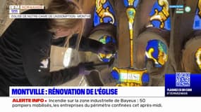 Seine-Maritime: rénovation de l'église de Notre-Dame de l'Assomption à Montville