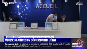 "On a demandé au Conseil d'Etat à ce que des réquisitions de masques soient mises en place pour les soignants", affirme Nicolas Choley, avocat de professionnels de santé