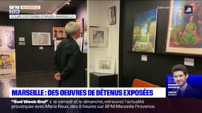 Marseille: une exposition organisée avec des œuvres de détenus