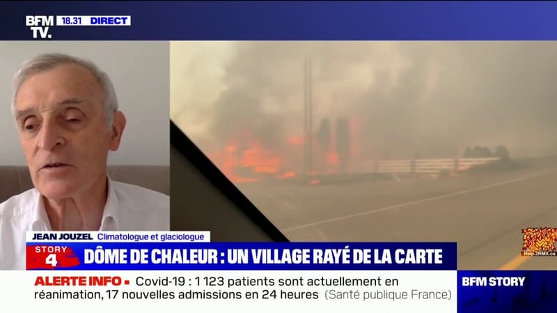 Dôme de chaleur au Canada: pour le climatologue et glaciologue Jean Jouzel, "on rentre dans un monde très fragile"
