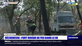 Sécheresse dans les Alpes-Maritimes: risque important de feux de forêts 