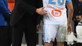 Rudi Garcia et Florian Thauvin.