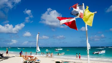 La plage de Bavaro à Punta Cana en République dominicaine.