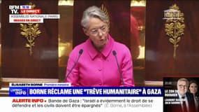 Israël/Hamas: "La lutte contre le terrorisme ne peut remplacer la recherche de la paix", affirme Élisabeth Borne