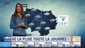 Météo Paris-Ile de France du 15 novembre: De la pluie toute la journée