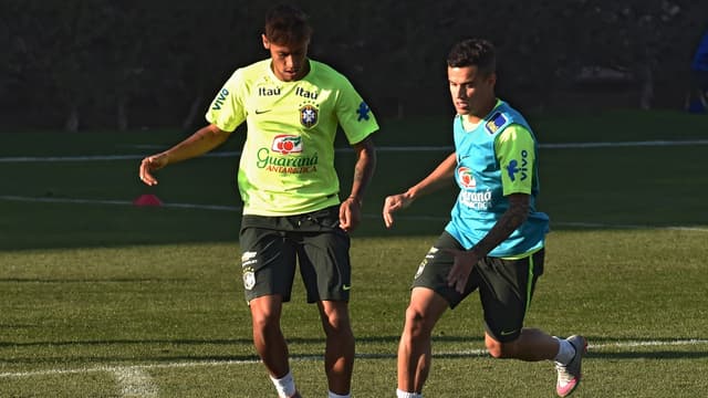 Neymar et Philippe Coutinho