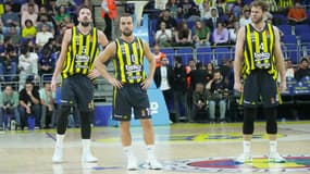 Les joueurs du Fenerbahçe en octobre 2024