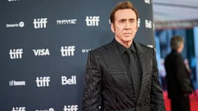 L'acteur Nicolas Cage le 9 septembre 2023 lors de l'avant-première du film "Dream Scenario" au Festival international du film de Toronto