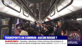 Covid-19: quels sont les risques dans les transports en commun ?