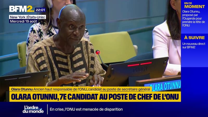 Le candidat ougandais à l'ONU, Olara Otunnu, appelle à poursuivre la réforme de l'organisation mondiale